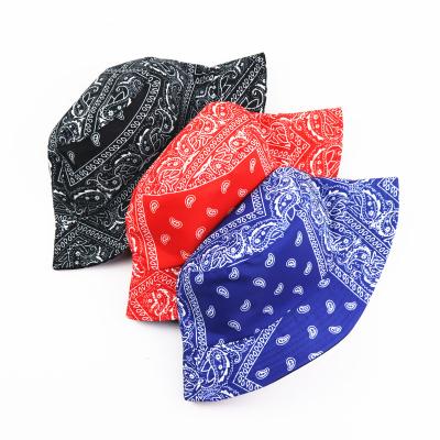 China Wholesale current hot sale summer current pattern double-sided bucket hats dobby fashion warm sun shade fisherman hat for sale