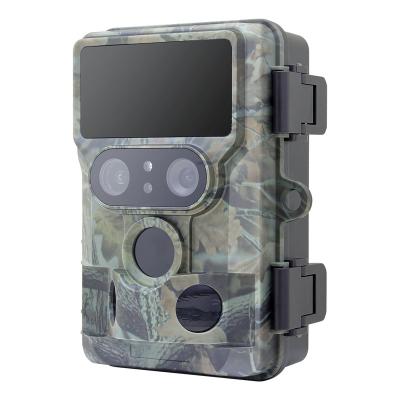 China 2.4 Inch 48mp 4k Wireless Wifi Night Vision Dual Lens Redleaf Wildlife IR Trail Camera for sale