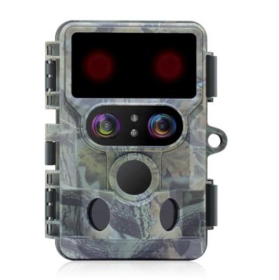 China Newest 4k wifi Hunting Camera Redleaf Surveillance WIFI 4K IP66 Dual Lens Trail Camera for sale