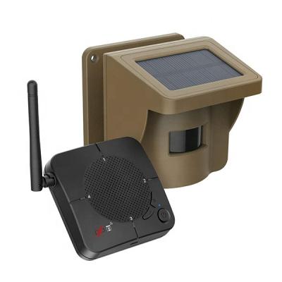 China 2021 Solar Driveway Alarm Long Range Driveway Alarm Wireless Solar Radio Outside RD200 for sale