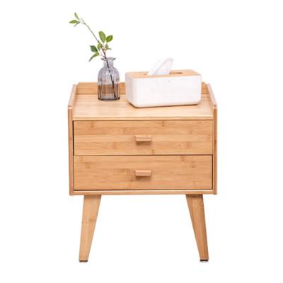 China Multifunctional Antique Style Solid Bamboo End Table, Sofa Side Table, Bedroom Nightstand for sale