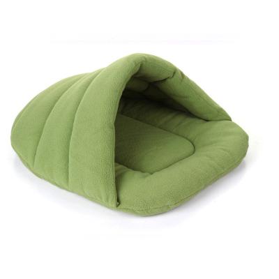 China Wholesale Cheap Dropshipping Cat Bed Cave Shape Travel Factory Super Soft Keep Warm Cute Cat House Bed for sale