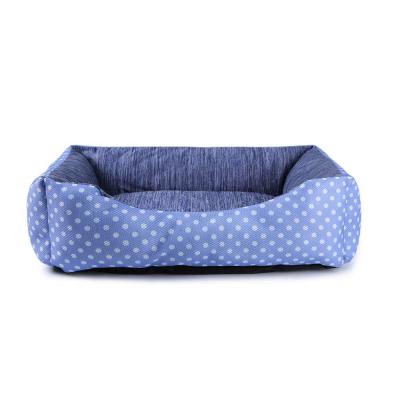 China Low MOQ Pet Travel Cushion Super Soft Bed Large Cat Dog Bed Luxury Soothing Waterproof Fabric for sale