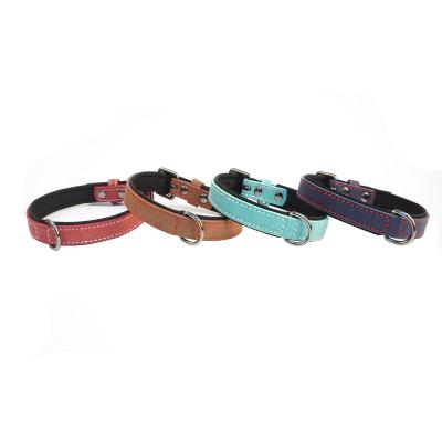 China OEM Padded Dog Collar Manufacturer Adjustable Leash Designers 2021 Luxury Soft Padded Waterproof Dog Collar for sale