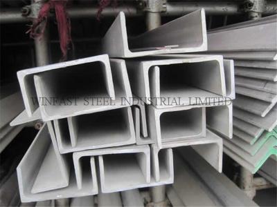 China 400 Series Stainless Steel U Channel High Strength ASTM JIS GB Standard for sale