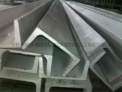 China Hot Rolled Structure Application 201 Stainless Steel Channel Bar SS Channels / 201 Channel bar for sale