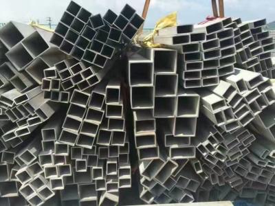 China Grade 201 304 316L Square Welded Stainless Steel Pipe ASTM JIS GB EN Standard for Structure for sale