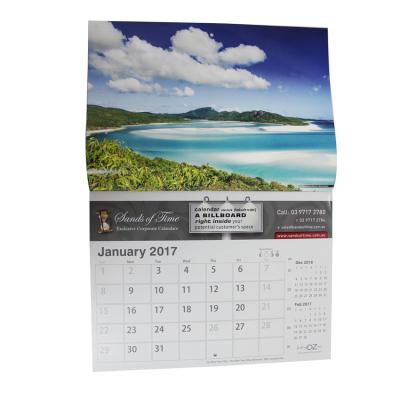 China 2022 Custom Logo Printing Full Colors Home Recyclable Desk Advent Stand Table Desk Monthly Calendar for sale