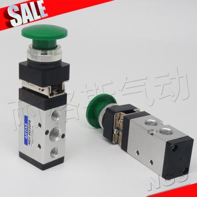 China MSV-86522 MSV-98322 MSV-86522R/PP/PPL/PB/EB/TB Pneumatic Hand Valve Switch MSV-86522 MSV Series 2 Position 5 Way Mechanical Valve Building Material Stores for sale