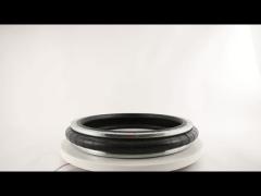 Contitech FS1710-12 RS Single Convoluted Air Spring Natural Rubber For Industrial Machine