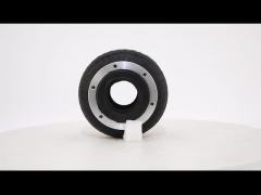 Durable 120mm Height Single Convoluted Air Spring TORPRESS 110 Air Bellow With Flange