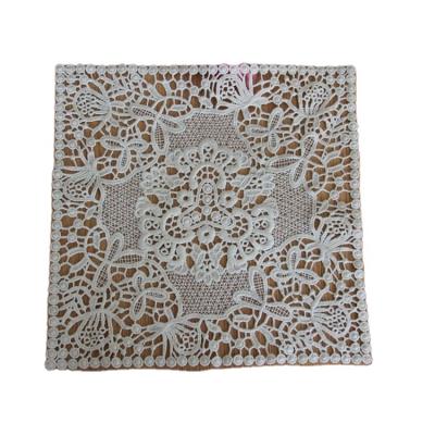 China Ladies Viable Clothing Design Embroidery Lace Square Applique for sale