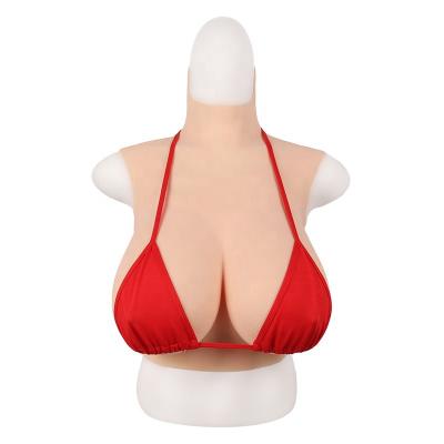 China Natural feeling 24 sexy extra large silicone breast forms with silicone chest prosthesis breast filler combination for transgender for sale