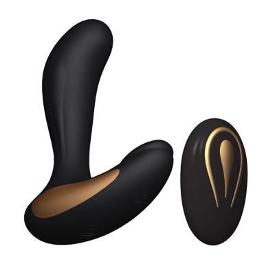 China MELO Remote Control Cordless Prostate Massager Anal Vibrator 12 Mode Prostate Massager Plug USB Rechargeable Waterproof Vibrator For Men Couple for sale