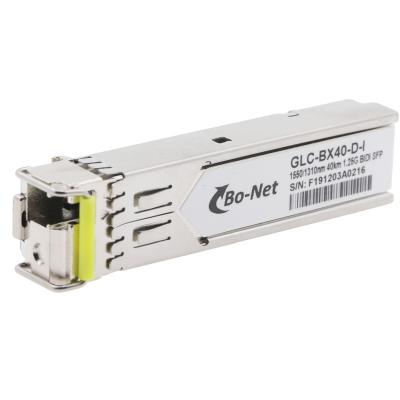 China Good Discount FTTX New In Box 40km 1.25g Bidi SFP Single Fiber Optic Transceiver Module Glc-bx40-d-i for sale