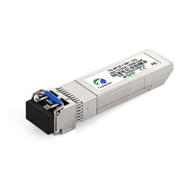 China Compatible Data Center SFP-25G-LR-S 25GBASE-LR SFP28 1310nm 10km DOM LC SMF Optical Transceiver Module for sale