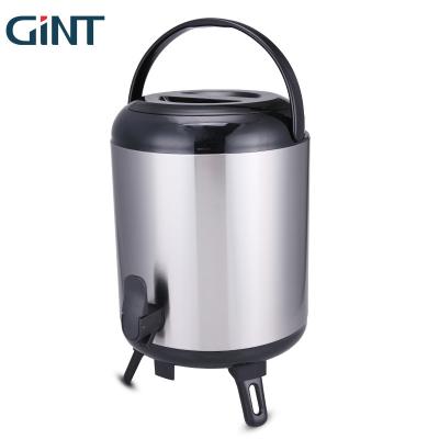 China Gint Insulated 6L Customized Hot Selling Milk Tea Jug Stainless Steel Water Cooler Jugs For Holiday Party for sale