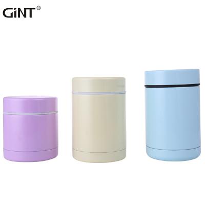 China Gint 260ML Food Grade 304 Stainless Steel Water Bottle Viable Insulated Food Jars High Quality Food Bowls for sale