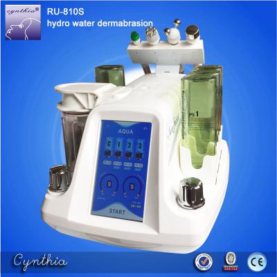 China Acne treatment hydraulic skin silk machine facial cleaning/aqua skin machine Cynthia RU 810 for sale