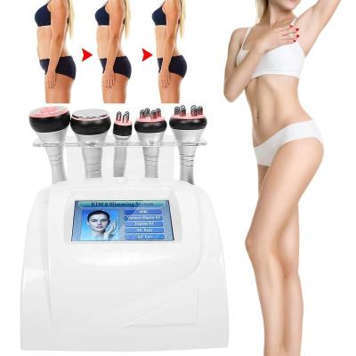 China Newest Ultrasonic Weight Loss Cavitation 40K Machine Laser RF Vacuum Cav Slimming Firm Skin Care Face Machine Anti Wrinkle RU 919A for sale