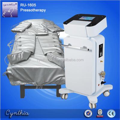 China Professional pressotherapy machine infrared cellulite reduction salon sauna far and lymphatic drainage air pressure Cynthia RU 1605 and for sale