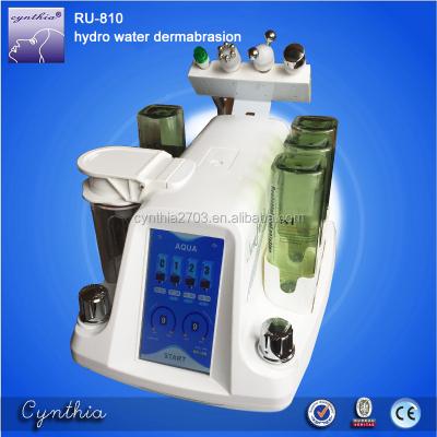 China Portable microdermabrasion machine/equipment/aqua beauty skin beauty Cynthia RU 810 facial cleansing machine for sale