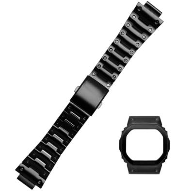 China Suitable For Casio Watches Stainless Steel Watch Bands Bezel DW5600 DW5610 GW5000 GW5600 Series Watch Bands Strap For G Shock Watch Bands Bezel For Casio for sale