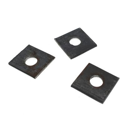 China Single Square Wedge Carbon Steel Flat Gasket M3 M6 M8 M14 for sale