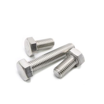 China High Quality Stainless Steel Hexagon Bolt Hex Bolts for sale