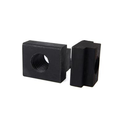 China Factory Wholesale High Strength Black Carbon Steel Class 8T Slot Nut for sale