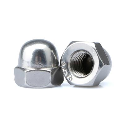 China High Quality DIN1587 Heavy Industry Carbon Steel Hexagon Dome Nut for sale