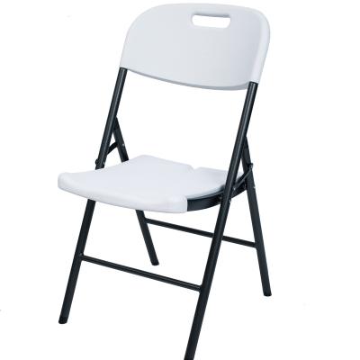 China Exterior Blow Molding Steel-HDPE Farm Blowout Foldable Chair for sale