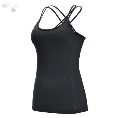 China New Fashion Yoga Sport Fitness Bodybuilding Tank Tops Cotton QUICK DRY Slim Quick Dry Sports Invest Running Sports for sale