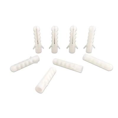 China Building construction 8mm polyethylene plastic expansion nail wall socket anchor screw expansion nail with screw nail anchor for sale