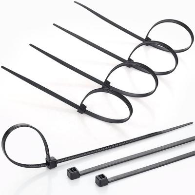 China Hot Selling Eco-friendly Design Black Cable Ties Cable Tie Quality Tie Plastic Cable for sale