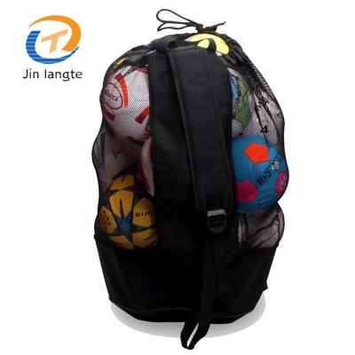 China Factory High Quality School Mesh Drawstring Soccer Ball Bag for sale