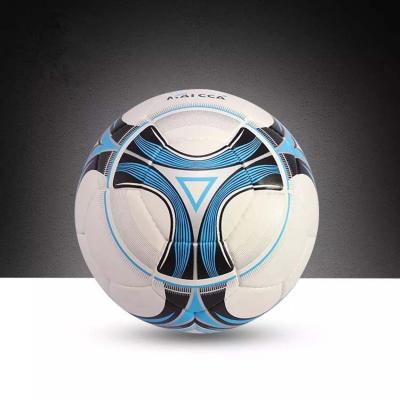 China Custom LOGO And Size Game Soccer Balls PU Soccer Ball Official Game PVC TPU Football for sale