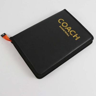 China Wholesale PVC Red And Yellow Cards Referee Card Soccer Data Wallet With Pencil for sale