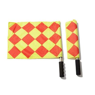 China Soccer Sports Football Referee Flags Play Sports Match Soccer Linesman Competition Equipment Soccer Referee Flag for sale