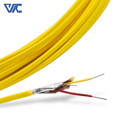 Chine Cable de compensation d'isolation en fibre de verre à fil d'extension à thermocouple lumineux à vendre