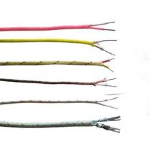 China Thermocouple Compensating Wire Type K Extension Grade Platinum Rhodium Red/Blue ISO Certified for sale