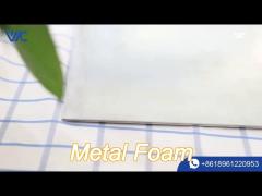 85%~98% porosity nickel foam sheet ni metal foam plate for battery electrode