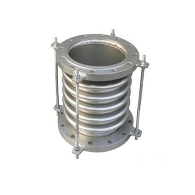 China Stainless steel flange connection ripple compensator and telescopic expansion joint for sale