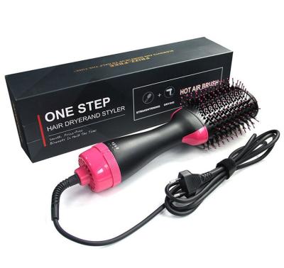 China Comfortable Healthy Hot Airbrush Comb Hair Dryer Hair Hesitate Negative Hot Air Ion Straight Hair Curler Iron Curling Iron Comb for sale