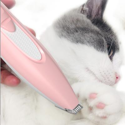 China Pet Hospital USB Pursuit Pet Foot Hair Trimmer Dog Foot Shaver Mini Paw Confirmed Pet Clipper for sale