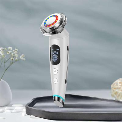 China Multifunctional Portable Eco-friendly Beauty Instrument Rechargeable Facial Rejuvenation Tools Face Cleansing Massager for sale