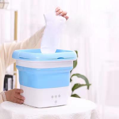 China Portable Mini Portable Laundry Washer for Baby Clothes Underwear or Small Items Folding Washer and Dryer for sale