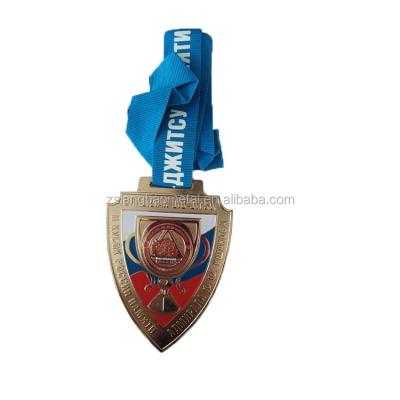 China Europe & US Brazil Sports Medal Custom Shape Medal Hanger Silver Plated Graduation Medal for sale