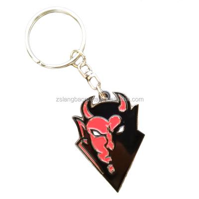 China Eco-Friendly Club Party Key Chain Bag Custom Logo Metal Keychain Pendant Key Chain for sale