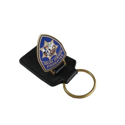 China Custom Made High Quality Leather Eco-friendly Rover Car Brand Logo Key Chain Holder Land Rover Name Card Keychains Holder for sale